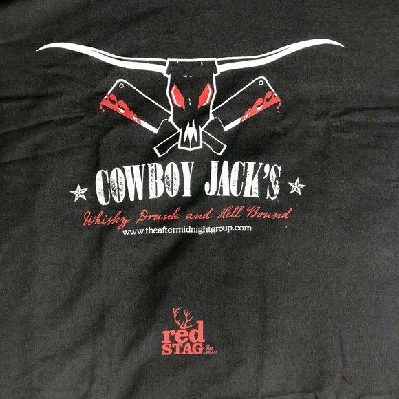 Jim Beam Red Stag Mens Sz XL Promotional Shirt - Picture 11 of 11